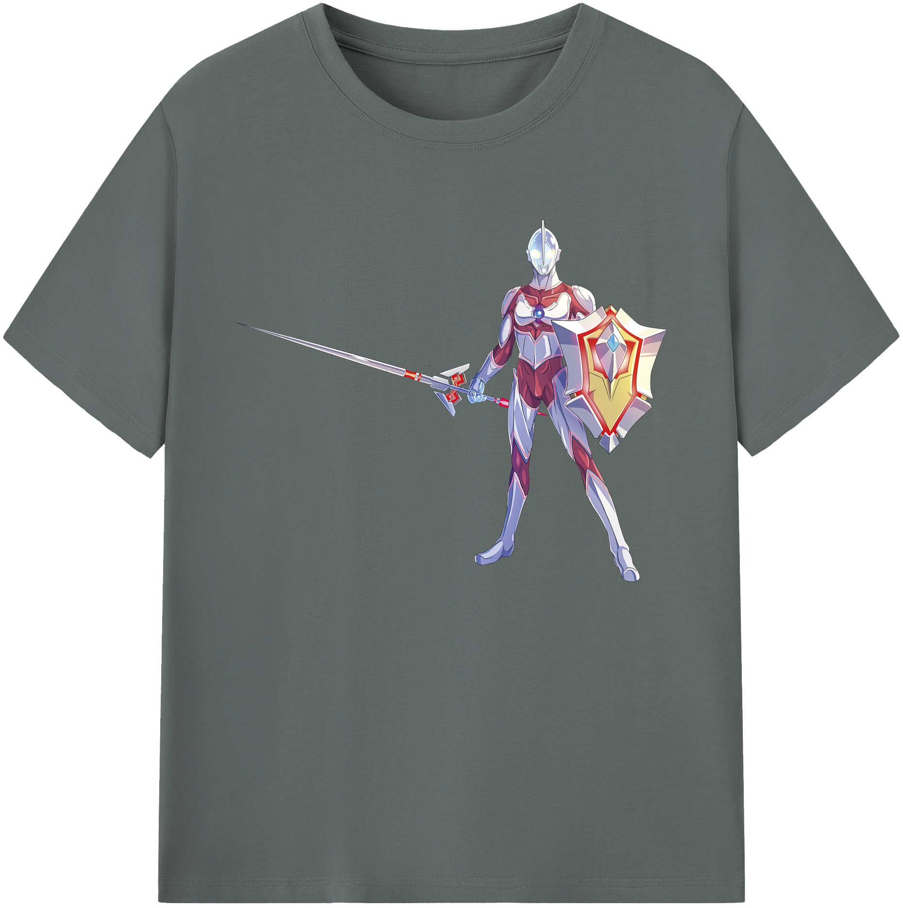 （画像用） ウルトラマン Ultraman 綿100％ メンズ半袖Tシャツ｜肌触りやわらか＆通気性
